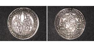 1/2 Thaler Salzburg Silber 