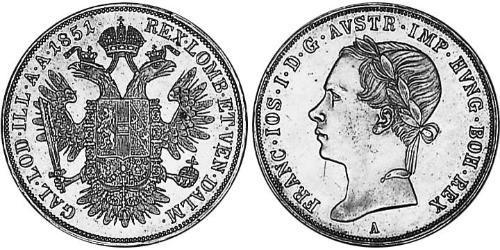 1/2 Thaler Austrian Empire (1804-1867) Silver 