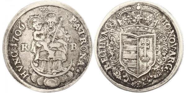 1/2 Thaler Hungary Silver 