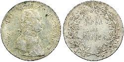 1/2 Thaler Kingdom of Bavaria (1806 - 1918) Silver 