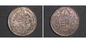 1/2 Thaler Kingdom of Hungary (1000-1918) Silver Maria Theresa of Austria (1717 - 1780)