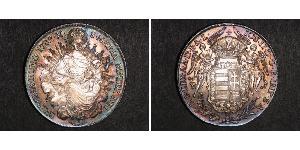 1/2 Thaler Kingdom of Hungary (1000-1918) Silver Maria Theresa of Austria (1717 - 1780)