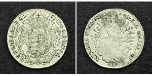 1/2 Thaler Kingdom of Hungary (1000-1918) Silver Maria Theresa of Austria (1717 - 1780)