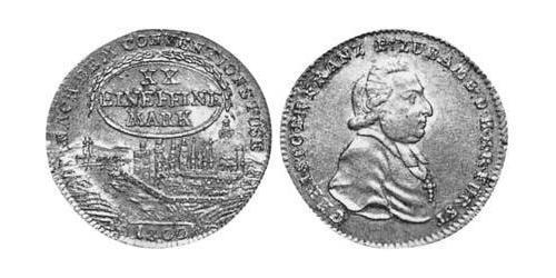 1/2 Thaler Prince-Bishopric of Bamberg (1245–1802) Silver 