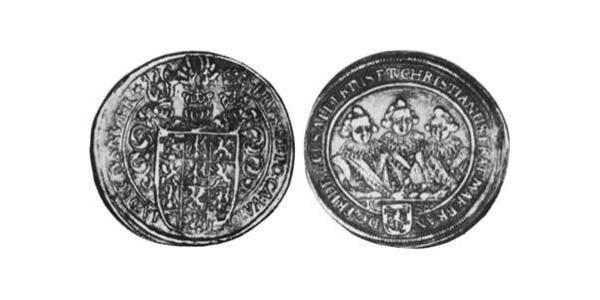 1/2 Thaler Principality of Ansbach (1398–1792) Silver 