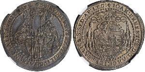 1/2 Thaler Salzburg Silver 
