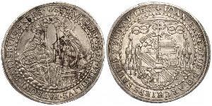 1/2 Thaler Salzburg Silver 