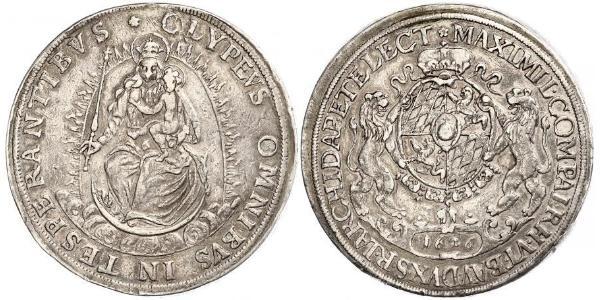 1/2 Thaler Electorate of Bavaria (1623 - 1806) 銀 