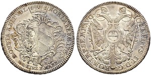 1/2 Thaler Free Imperial City of Nuremberg (1219 - 1806) 銀 