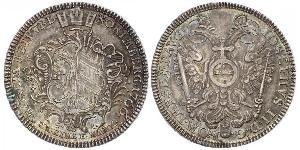 1/2 Thaler Free Imperial City of Nuremberg (1219 - 1806) 銀 