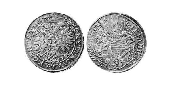 1/2 Thaler Principality of Anhalt (1212 - 1806) 銀 
