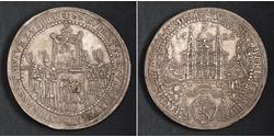 1/2 Thaler Salzburg 銀 