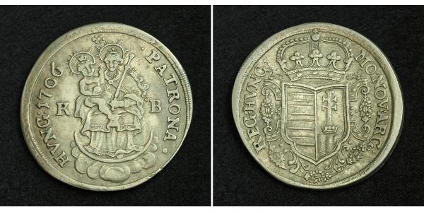 1/2 Thaler 匈牙利 銀 