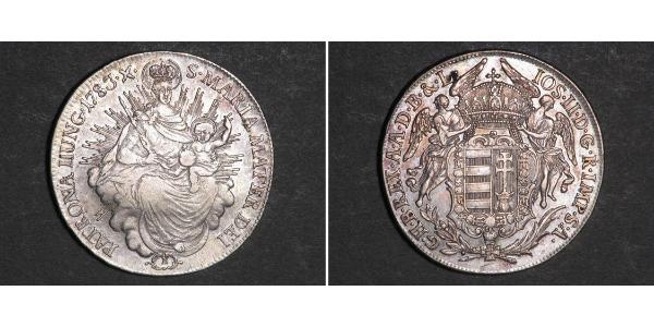 1/2 Thaler 匈牙利王国 銀 玛丽亚·特蕾西亚 (1717 - 1780)