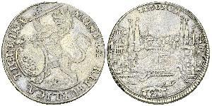 1/2 Thaler 瑞士 銀 