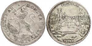 1/2 Thaler 瑞士 銀 