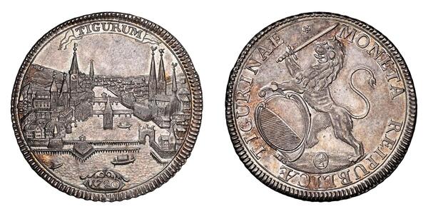 1/2 Thaler 瑞士 銀 