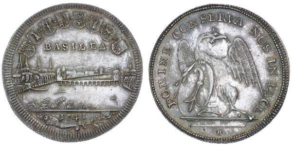 1/2 Thaler 瑞士 銀 