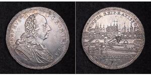 1/2 Thaler 神圣罗马帝国 (962 - 1806) 銀 