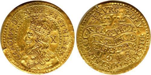 1/2 Unite Kingdom of England (927-1649,1660-1707) Gold Charles I (1600-1649)