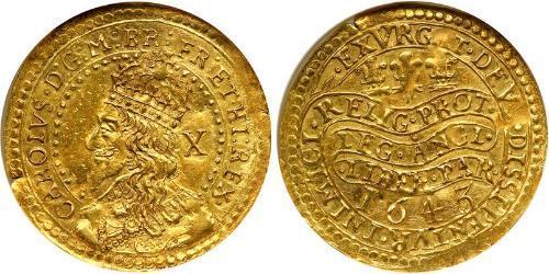 1/2 Unite Kingdom of England (927-1649,1660-1707) Gold Charles I (1600-1649)