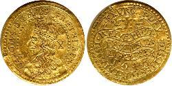 1/2 Unite Königreich England (927-1649,1660-1707) Gold Karl I (1600-1649)