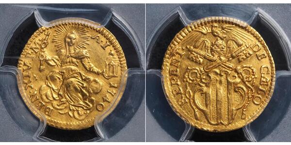1/2 Zecchino Vatican Gold 