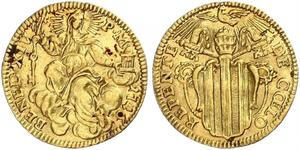 1/2 Zecchino Vatikanstadt Gold 