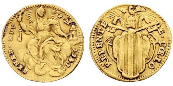 1/2 Zecchino Città del Vaticano Oro 