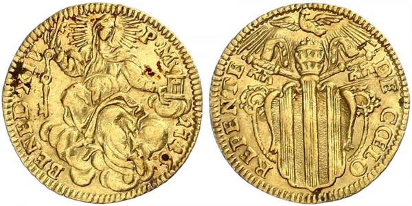 1/2 Zecchino Ciudad del Vaticano Oro 