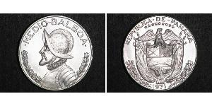 1/2 Бальбоа Республика Панама Серебро Нуньес де Бальбоа, Васко (1475 – 1519)