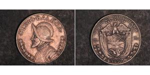 1/2 Бальбоа Республика Панама Серебро Нуньес де Бальбоа, Васко (1475 – 1519)