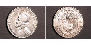 1/2 Бальбоа Республика Панама Серебро Нуньес де Бальбоа, Васко (1475 – 1519)