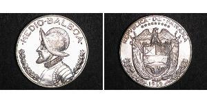 1/2 Бальбоа Республика Панама Серебро Нуньес де Бальбоа, Васко (1475 – 1519)