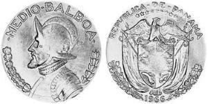 1/2 Бальбоа Республика Панама Серебро Нуньес де Бальбоа, Васко (1475 – 1519)