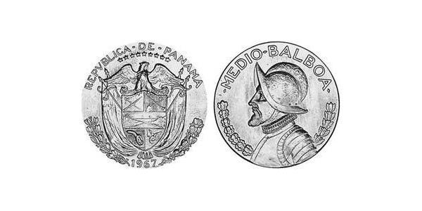 1/2 Бальбоа Республика Панама Серебро Нуньес де Бальбоа, Васко (1475 – 1519)