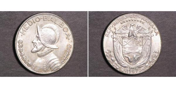 1/2 Бальбоа Республика Панама Серебро Нуньес де Бальбоа, Васко (1475 – 1519)