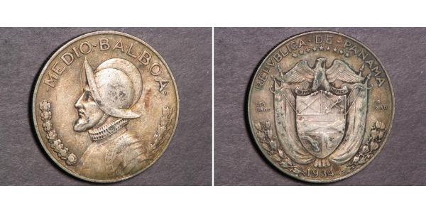 1/2 Бальбоа Панама Срібло Бальбоа Васко Нуньєс (1475 – 1519)