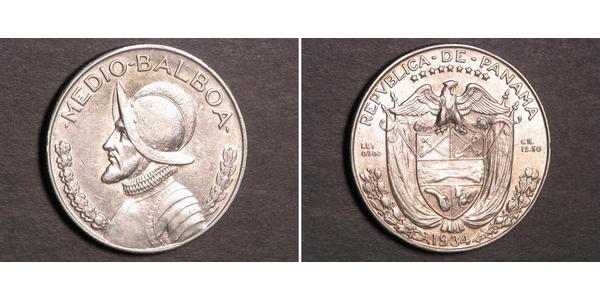 1/2 Бальбоа Панама Срібло Бальбоа Васко Нуньєс (1475 – 1519)
