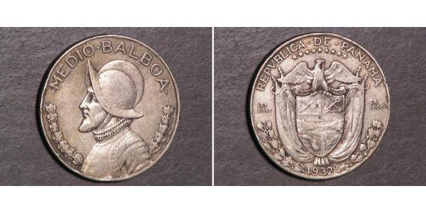 1/2 Бальбоа Панама Срібло Бальбоа Васко Нуньєс (1475 – 1519)