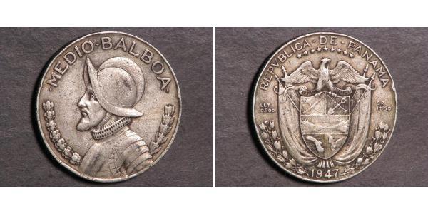 1/2 Бальбоа Панама Срібло Бальбоа Васко Нуньєс (1475 – 1519)