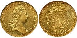 1/2 Гинея Королевство Великобритания (1707-1801) Золото Георг III (1738-1820)