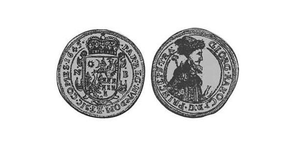1/2 Гульден Княжество Трансильвания (1571-1711) Серебро 