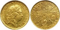 1/2 Гінея Королівство Великобританія (1707-1801) Золото Георг I (1660-1727)