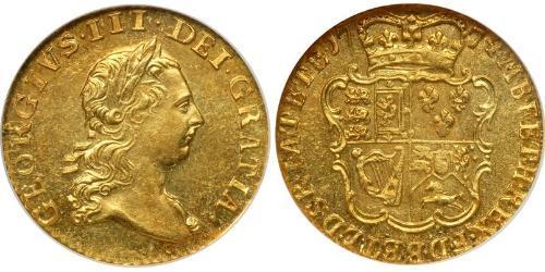 1/2 Гінея Королівство Великобританія (1707-1801) Золото Георг III (1738-1820)