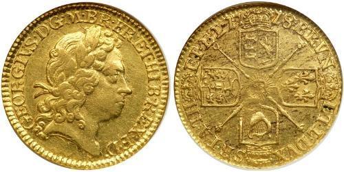 1/2 Гінея Королівство Великобританія (1707-1801) Золото Георг I (1660-1727)