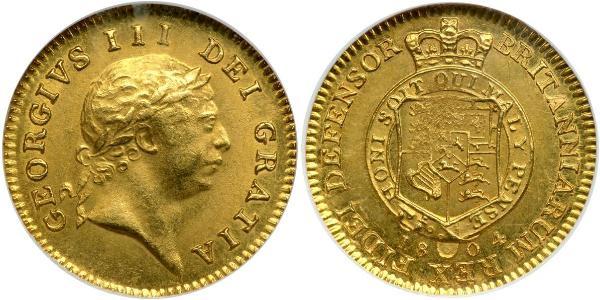 1/2 Гінея Сполучене королівство Великобританії та Ірландії (1801-1922) Золото Георг III (1738-1820)