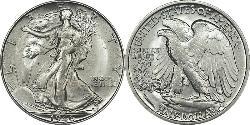 1/2 Dollar Vereinigten Staaten von Amerika (1776 - ) Silber 