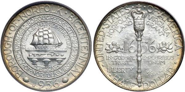 1/2 Долар США (1776 - )  
