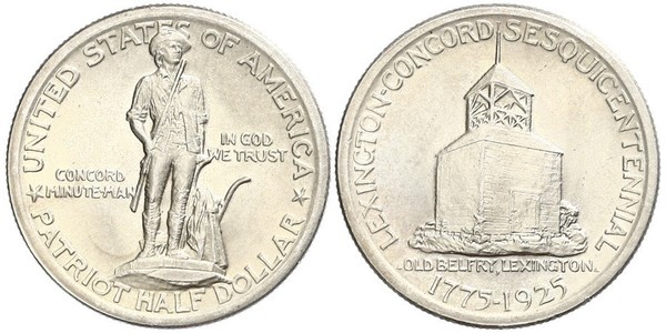 1/2 Долар США (1776 - )  